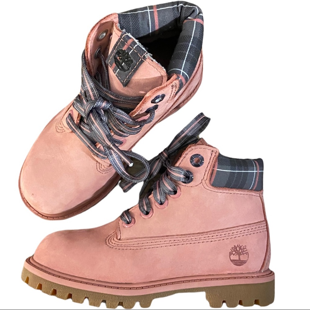 Girls Pink Timberland Boots Size 11